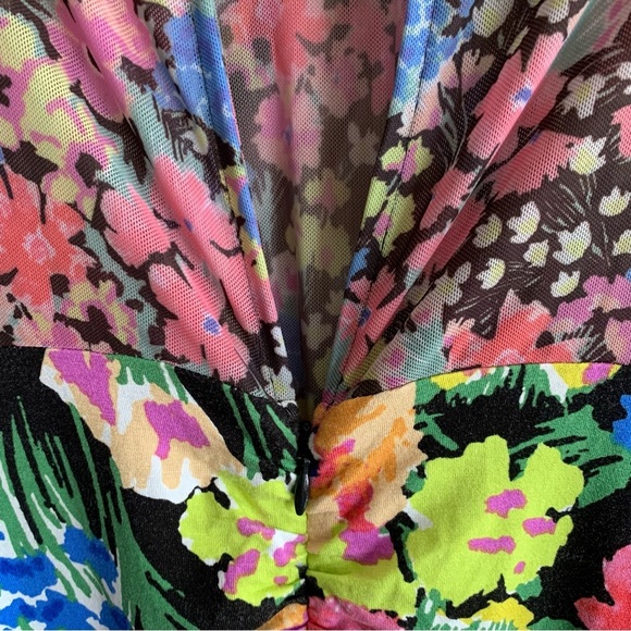 ANTHROPOLOGIE FLORAL MIDI DRESS - Picture 14 of 16